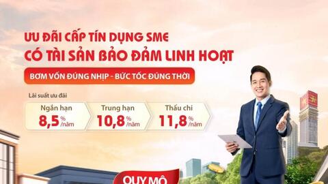 HDBank tung gói tín dụng “SME Linh hoạt” quy mô 30.000 tỷ đồng
