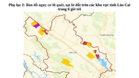 Lào Cai chỉ đạo khẩn ứng phó mưa lớn, lũ quét, sạt lở đất và ngập lụt