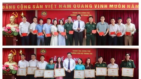 Gần 120 cán bộ thanh tra hoàn thành khóa bồi dưỡng Thanh tra viên chính Khóa 04/2026