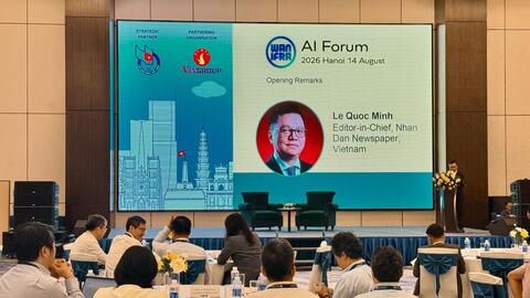 Việt Nam đăng cai Diễn đàn Trí tuệ nhân tạo (AI) quốc tế WAN-IFRA năm 2026