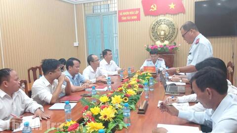 Tây Ninh: Thanh tra về công tác quản lý, giao nền 2 tuyến dân cư vượt lũ