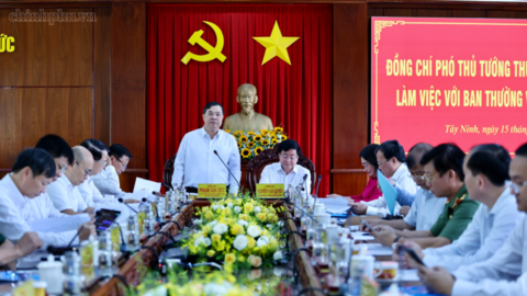 Phó Thủ tướng Thường trực Phạm Gia Túc: Tây Ninh phấn đấu tăng trưởng năm 2026 từ 10,5% trở lên