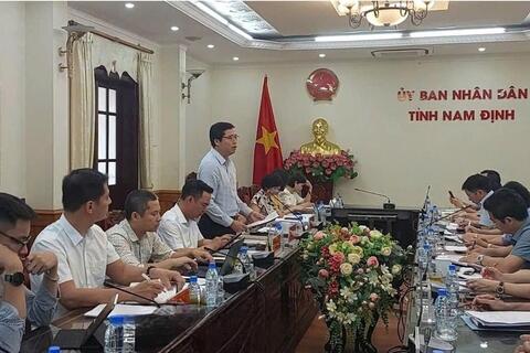 Tổ Công tác số 01 của Thanh tra Chính phủ làm việc với tỉnh Nam Định