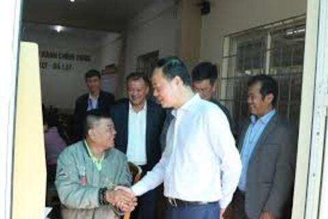 Lâm Đồng: Lãnh đạo Tỉnh ủy kiểm tra hoạt động Trung tâm Phục vụ hành chính công mới