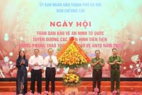 Hà Nội tổ chức Ngày hội toàn dân bảo vệ an ninh Tổ quốc năm 2025