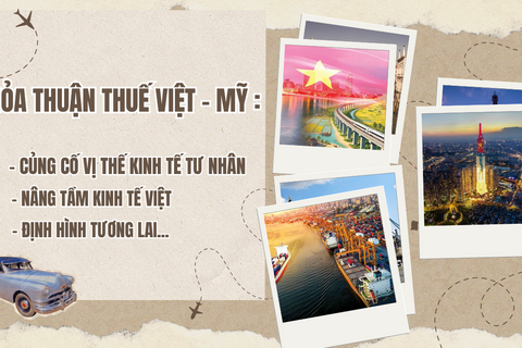 Thỏa thuận thuế Việt – Mỹ: Việt Nam trước cơ hội vượt tầm, củng cố vị thế kinh tế tư nhân