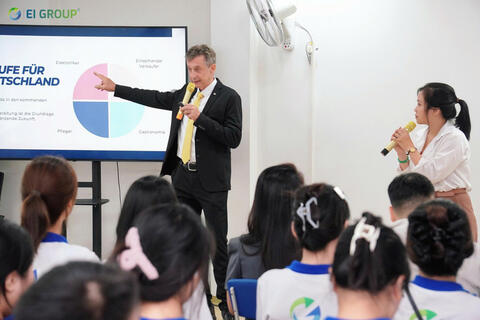 EI Group kết nối cơ hội vàng cho người trẻ Việt làm việc tại Đức