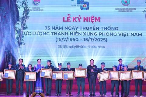 Tự hào 75 năm lực lượng thanh niên xung phong: Dấu ấn vẻ vang, tiếp nối tinh thần xung kích