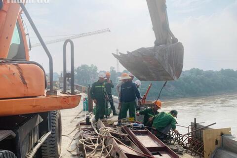 Cầu Phong Châu mới sẽ được thông xe vào ngày 27/9 vượt tiến độ 3 tháng