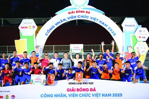 Giải bóng đá công nhân, viên chức Việt Nam 2025: Chiến thắng của đam mê