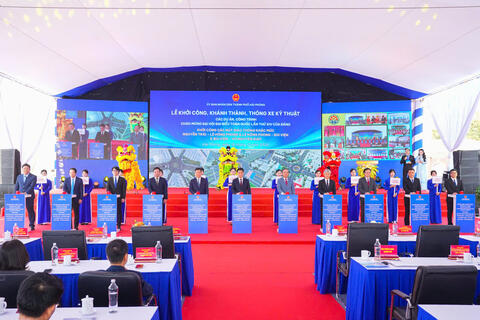 Hải Phòng khởi công, khánh thành 13 dự án, công trình chào mừng Đại hội Đảng