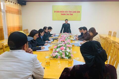 Lạng Sơn giải quyết đơn khiếu nại đạt tỷ lệ 95,5%