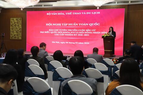 Thông tin chính xác, kịp thời, đầy đủ về bầu cử đại biểu Quốc hội khóa XVI, HĐND các cấp nhiệm kỳ 2026-2031