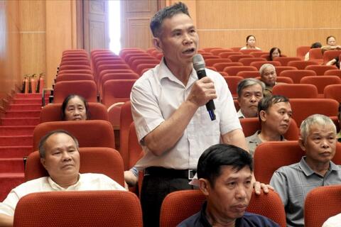 Chủ tịch tỉnh Cao Bằng cam kết hoàn thành trách nhiệm nếu được cử tri tín nhiệm