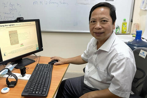 Ứng dụng AI chuyển chữ Nôm sang chữ Quốc ngữ