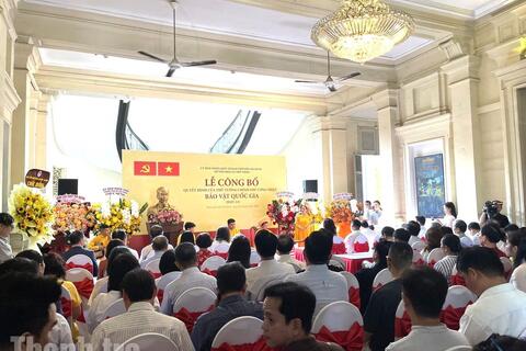 TPHCM: Công bố Quyết định của Thủ tướng Chính phủ công nhận bảo vật quốc gia