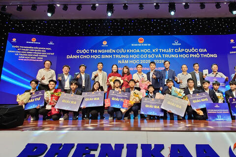 Học sinh Quảng Trị đạt 6 giải tại Cuộc thi nghiên cứu KHKT cấp quốc gia