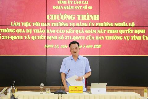 Lào Cai kiểm soát quyền lực, chống tham nhũng trong thanh tra, kiểm toán