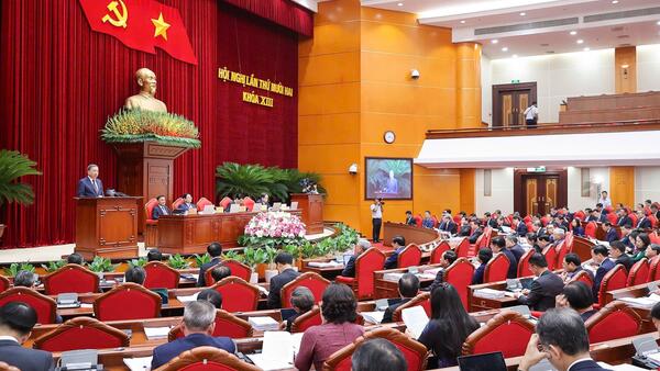 Phát biểu của Tổng Bí thư Tô Lâm tại phiên khai mạc Hội nghị Trung ương 12, khóa XIII