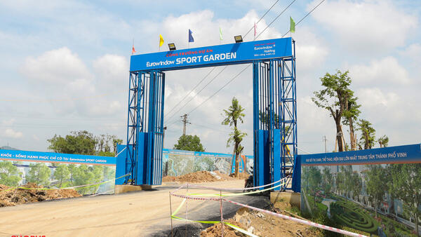 Cận cảnh Dự án Eurowindow Sport City đang san gạt, sàn quảng cáo nhận 'booking'