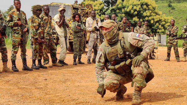 Lính đánh thuê Kenya đã bị Ukraine bắt giữ