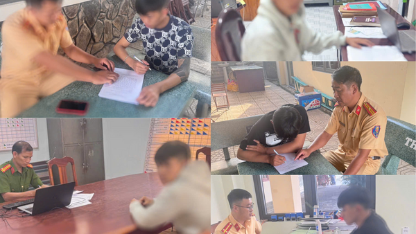 Lâm Đồng: Xử lý nhóm thanh niên bốc đầu xe trên quốc lộ 20