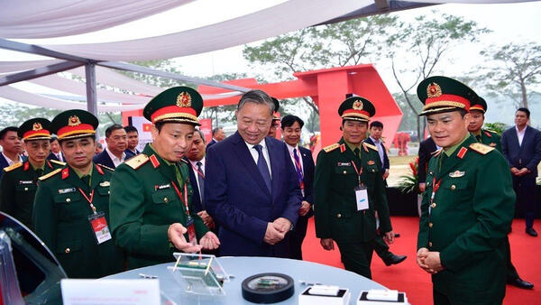 Tổng Bí thư, Thủ tướng dự lễ khởi công nhà máy chế tạo chip bán dẫn đầu tiên tại Việt Nam