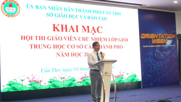 Hơn 700 giáo viên Cần Thơ tham gia Hội thi chủ nhiệm lớp giỏi THCS cấp thành phố