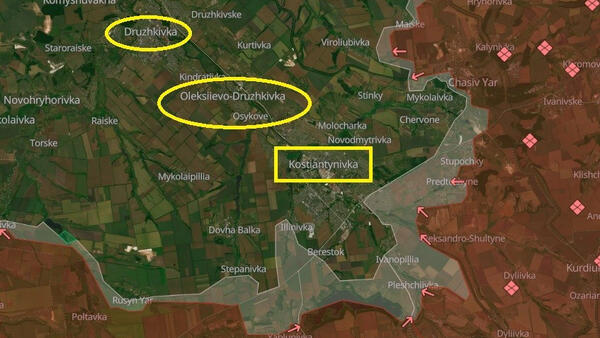 Phòng thủ nguy cơ sụp đổ, Kostiantynivka bị kẹp giữa hai gọng kìm