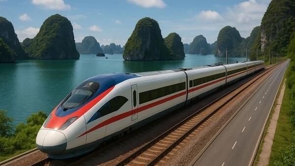 Chuẩn bị khởi công Dự án đường sắt tốc độ cao Hà Nội - Quảng Ninh gần 150.000 tỷ đồng