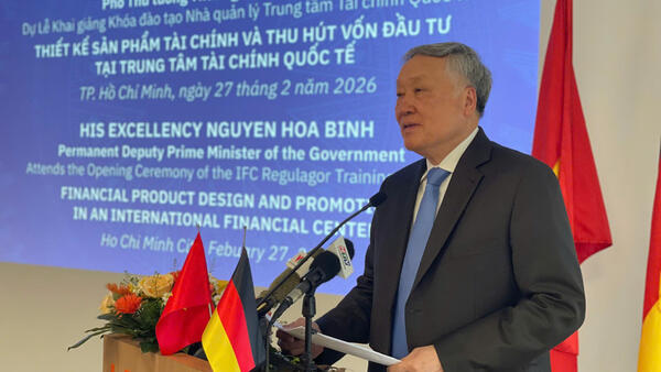 Phó Thủ tướng nhấn mạnh vai trò nhân lực trong Trung tâm tài chính quốc tế