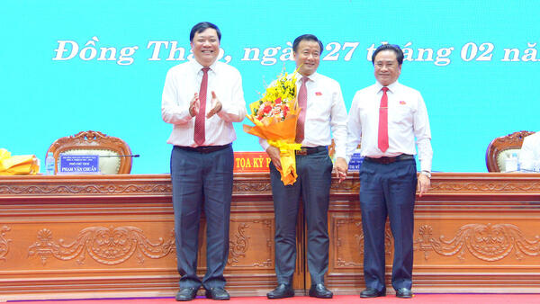 Ông Nguyễn Phước Thiện được bầu giữ chức Phó Chủ tịch UBND tỉnh Đồng Tháp