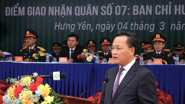 Hơn 5.000 thanh niên Hưng Yên lên đường nhập ngũ