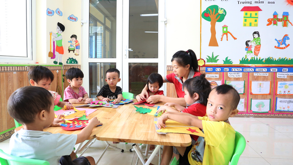 Bắc Ninh phấn đấu đến năm 2028 hoàn thành phổ cập cho trẻ mầm non 3 - 5 tuổi