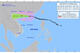 Siêu bão Ragasa suy yếu dần, còn cách Quảng Ninh hơn 500km