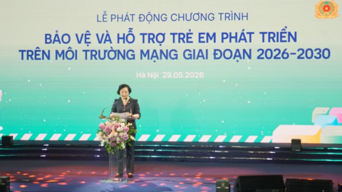 Phát động chương trình bảo vệ trẻ em trên môi trường mạng 2026-2030