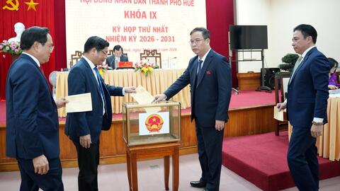 Kiện toàn bộ máy lãnh đạo TP Huế nhiệm kỳ 2026–2031, hoàn tất nền tảng vận hành