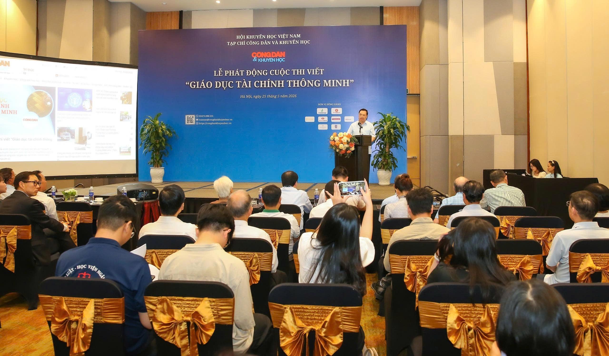 Phát động cuộc thi “Giáo dục tài chính thông minh” cho thế hệ công dân số