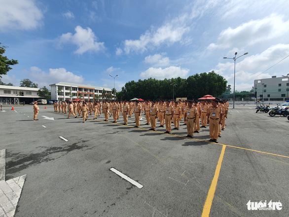 Cục CSGT và công an 63 địa phương tham gia Hội thi lái xe giỏi và an toàn - Ảnh 2.