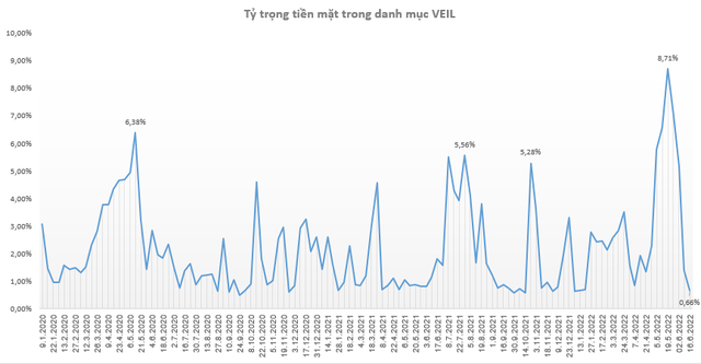 Đẩy mạnh giải ngân cổ phiếu, quỹ lớn nhất của Dragon Capital nắm giữ lượng tiền mặt thấp nhất trong vòng 6 tháng - Ảnh 1.