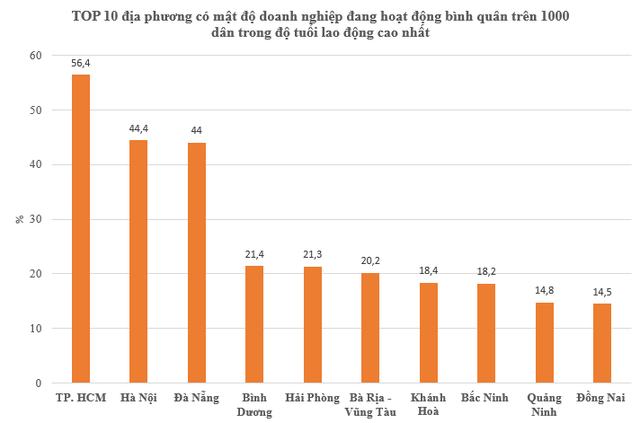 Số doanh nghiệp trên 1.000 dân của tỉnh, thành nào cao nhất cả nước? - Ảnh 2.