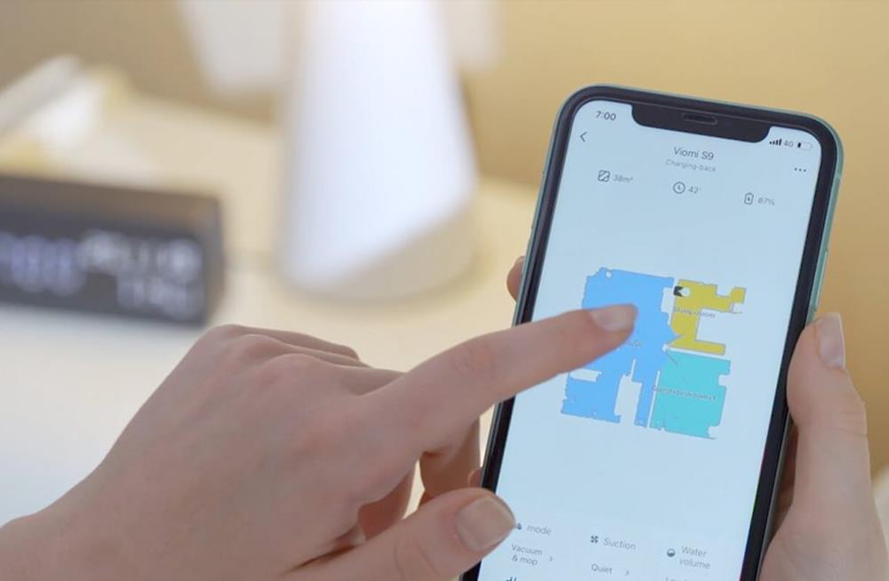 Robot hút bụi Viomi Alpha S9: Lau hình chữ Y, Quét và lập bản đồ 5 tầng - Ảnh 4. Robot hút bụi Viomi Alpha S9: Lau hình chữ Y, Quét và lập bản đồ 5 tầng - Ảnh 4.