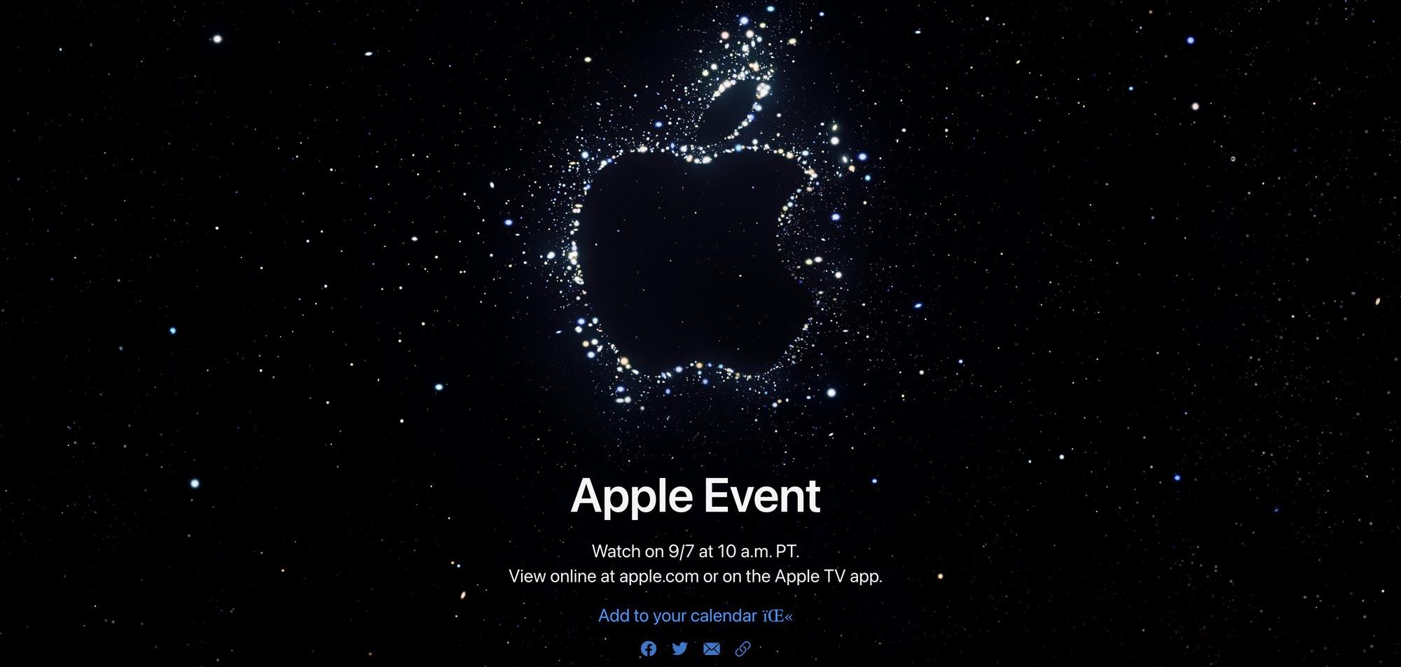 Apple công bố sự kiện "Far out" ra mắt iPhone 14 vào ngày 7/9 - Ảnh 1.