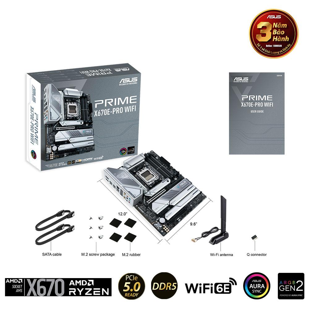 ASUS ra mắt dòng sản phẩm bo mạch chủ sử dụng chipset AMD X670 Series: 5 phiên bản đáp ứng mọi nhu cầu chuyên nghiệp - Ảnh 11. ASUS ra mắt dòng sản phẩm bo mạch chủ sử dụng chipset AMD X670 Series: 5 phiên bản đáp ứng mọi nhu cầu chuyên nghiệp - Ảnh 11.