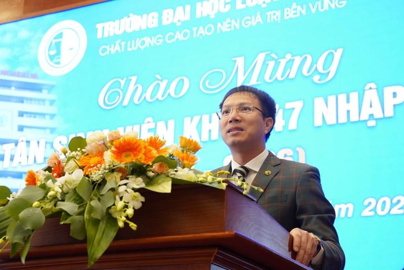 TS. Đoàn Trung Kiên – Hiệu Trưởng Trường ĐH Luật Hà Nội.