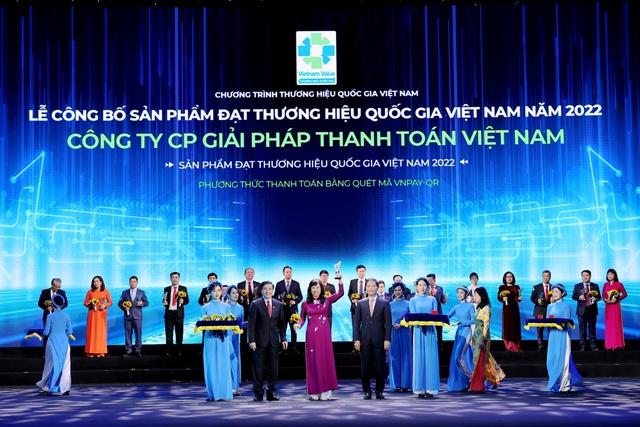 VNPAY lần thứ 2 liên tiếp được công nhận Thương hiệu Quốc gia - Ảnh 1.