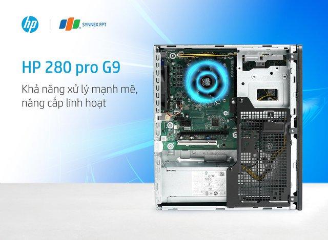 Trải nghiệm HP Pro Tower 280 G9 PCI – Máy tính bàn nâng cấp hoàn thiện - Ảnh 1.