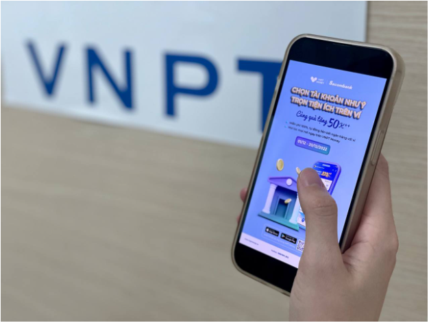 Trải nghiệm tiện ích trên VNPT Money với tính năng mở tài khoản ngân hàng trên ứng dụng - Ảnh 1.