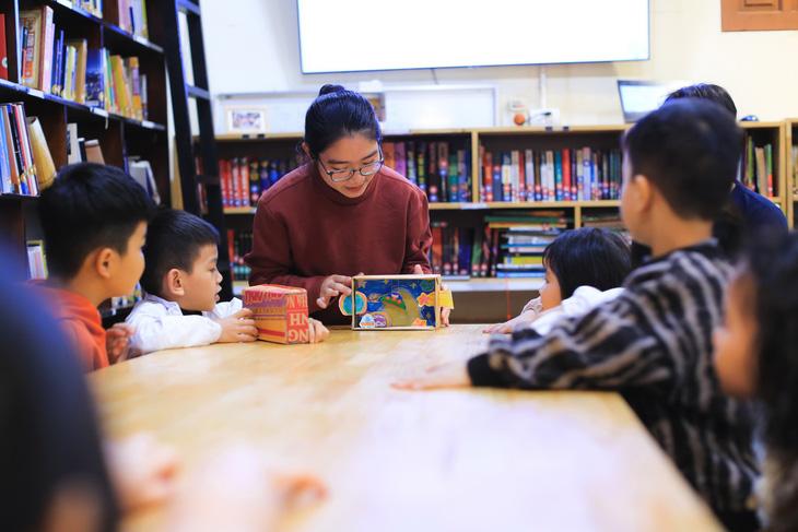 Học sinh đọc sách tại Thư viện Dương Liễu - Ảnh: NVCC Học sinh đọc sách tại Thư viện Dương Liễu - Ảnh: NVCC