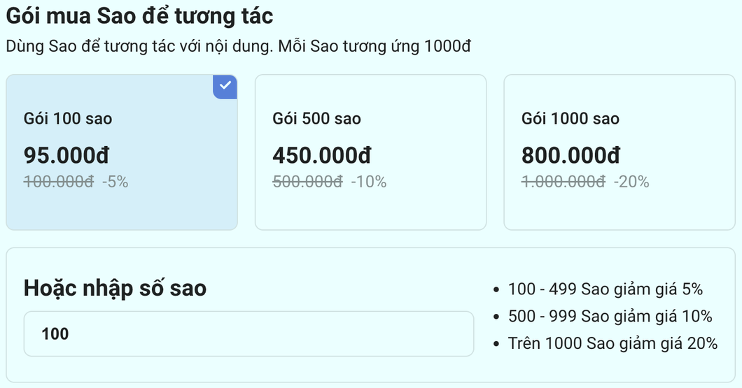 Tiết kiệm tới 20% với gói sao và gói thành viên Tuổi Trẻ Sao mới - Ảnh 3.